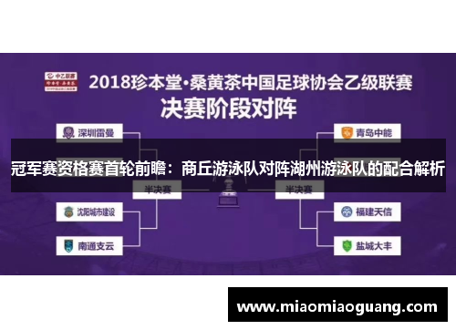 冠军赛资格赛首轮前瞻：商丘游泳队对阵湖州游泳队的配合解析